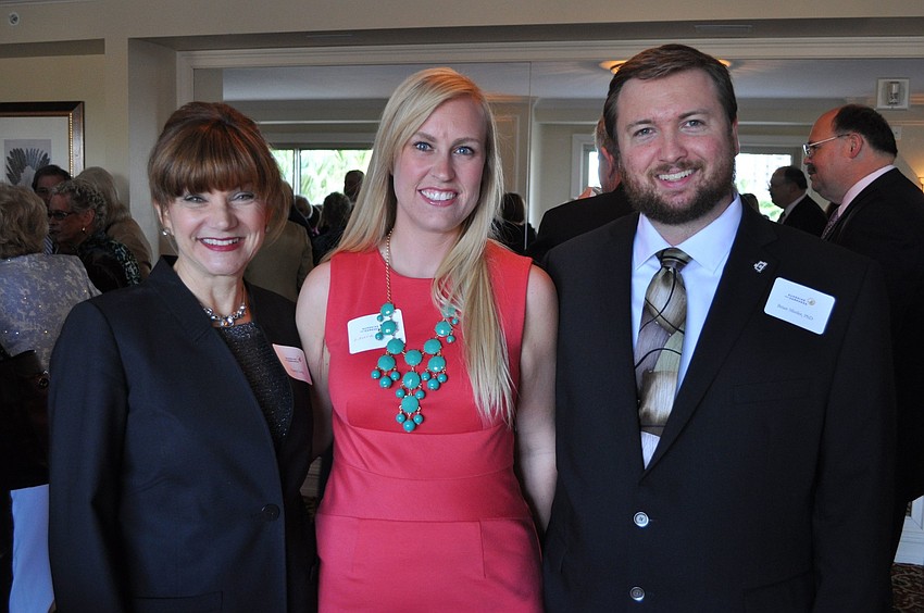Nancy Long, Laura Lamb and Dr. Brian Mistler