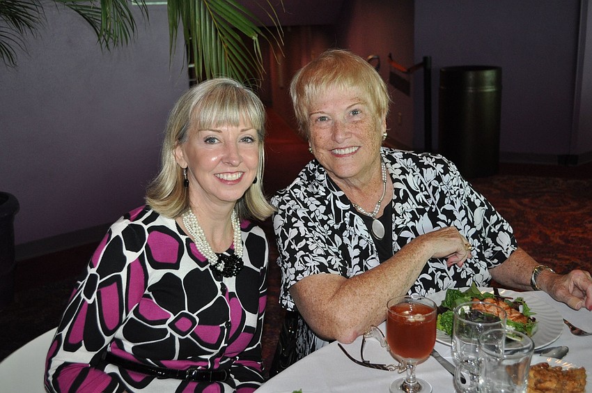 Olivia Thomas and Sharon Rolle