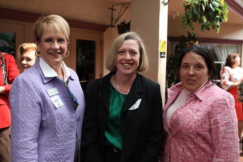 Megarie van Sickel, Linda Gould and Jennifer Bailes Fretz