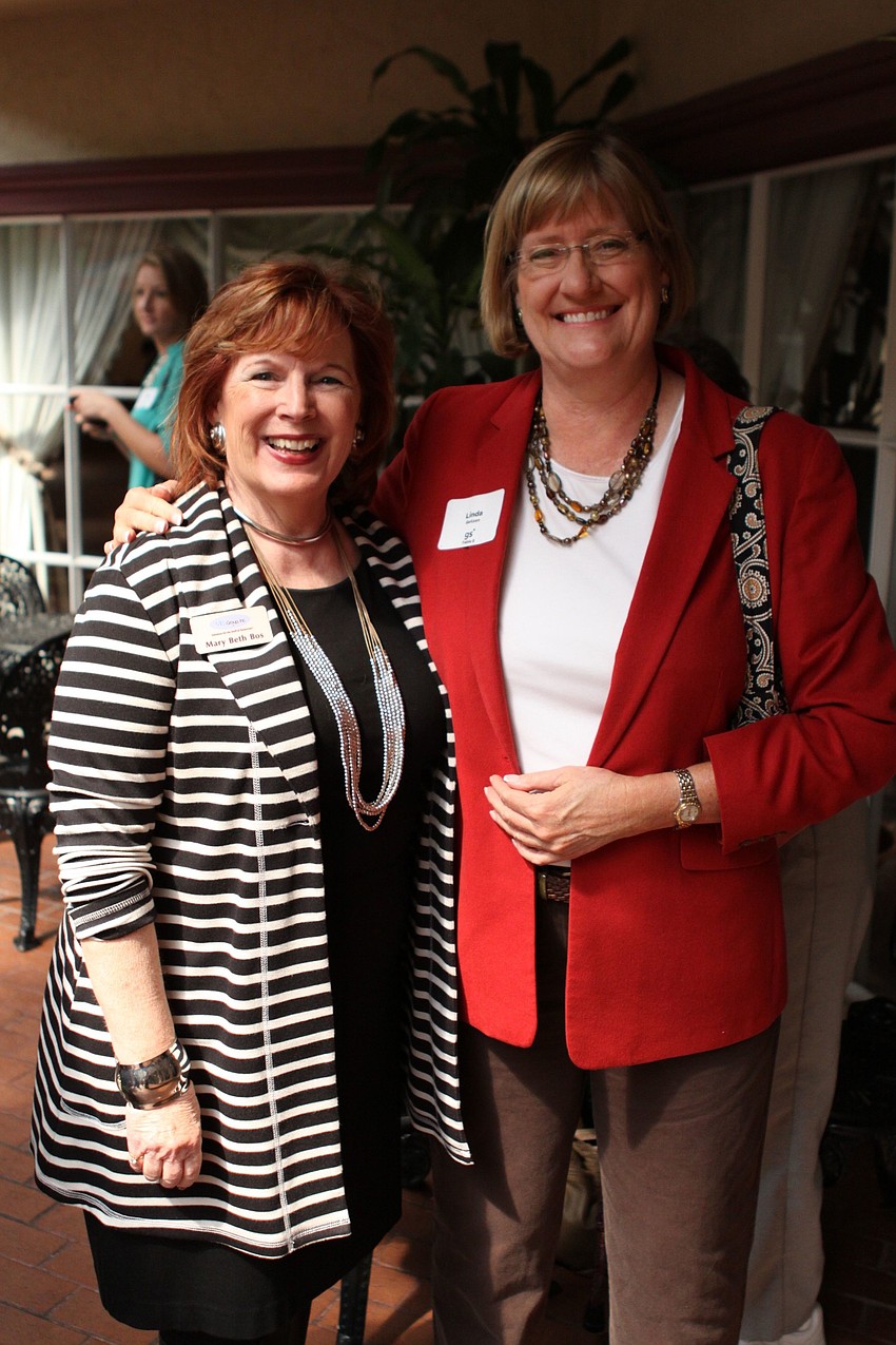 Mary Beth Bos and Linda Getzen