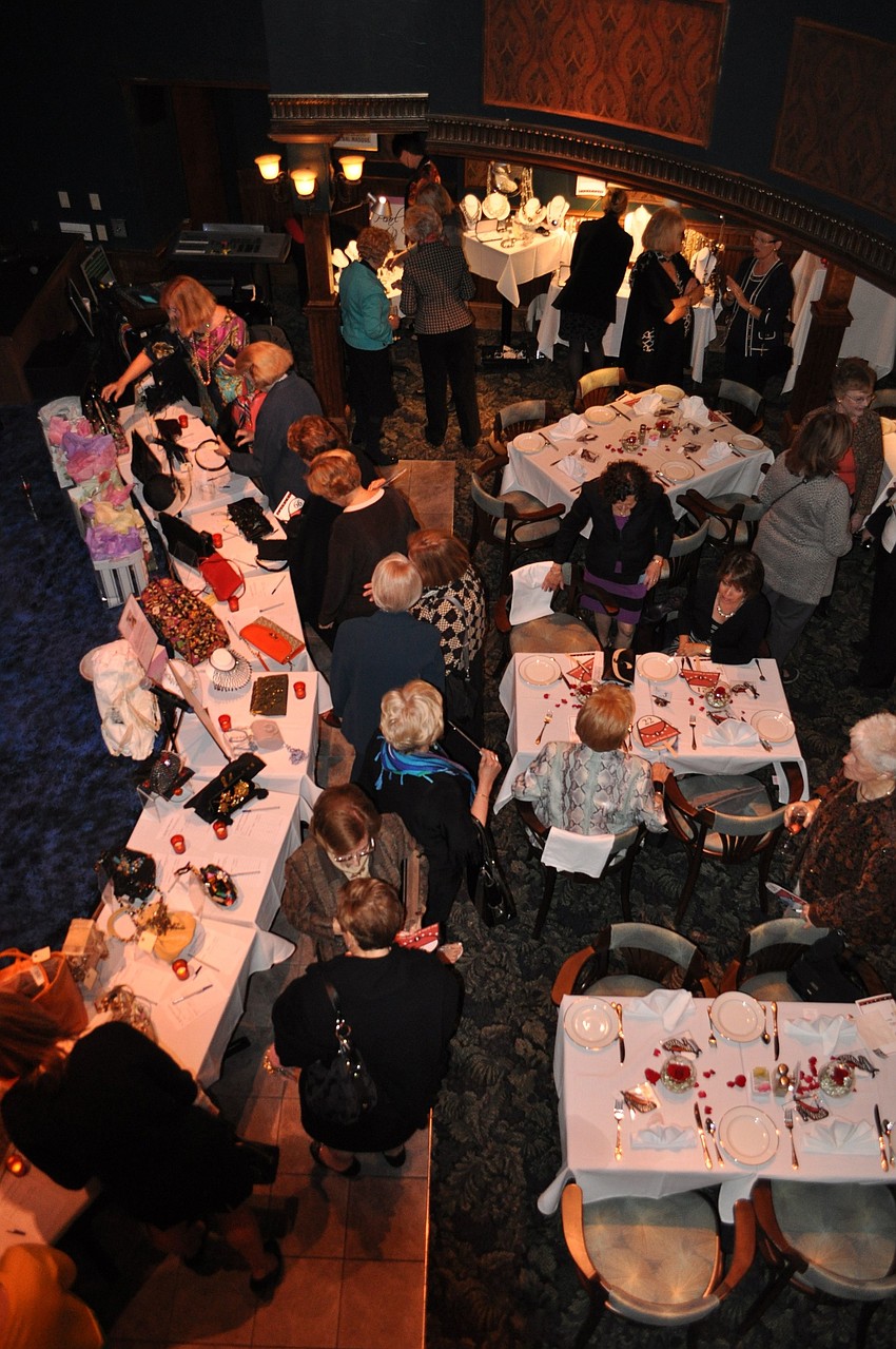 There were more than 70 women that attended the luncheon.