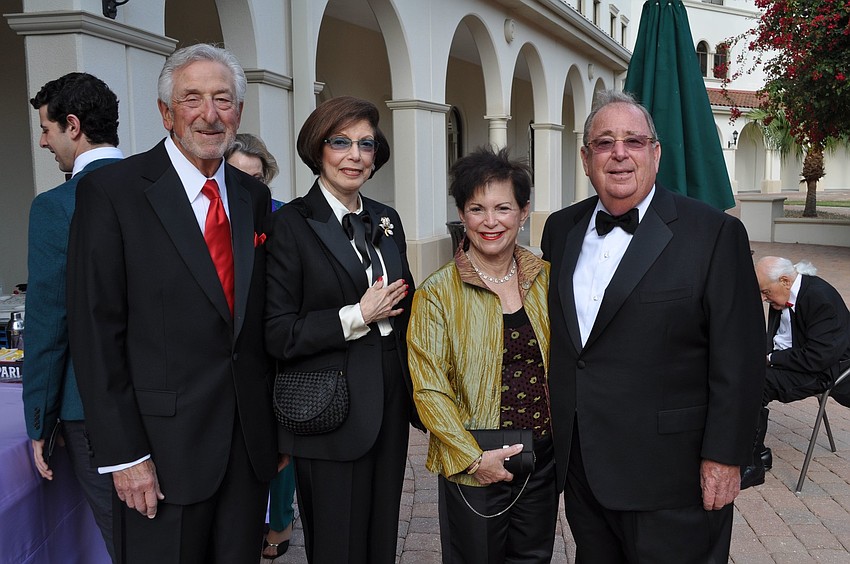 Noel and Toby Siegel with Sheila and Merrill Wynne