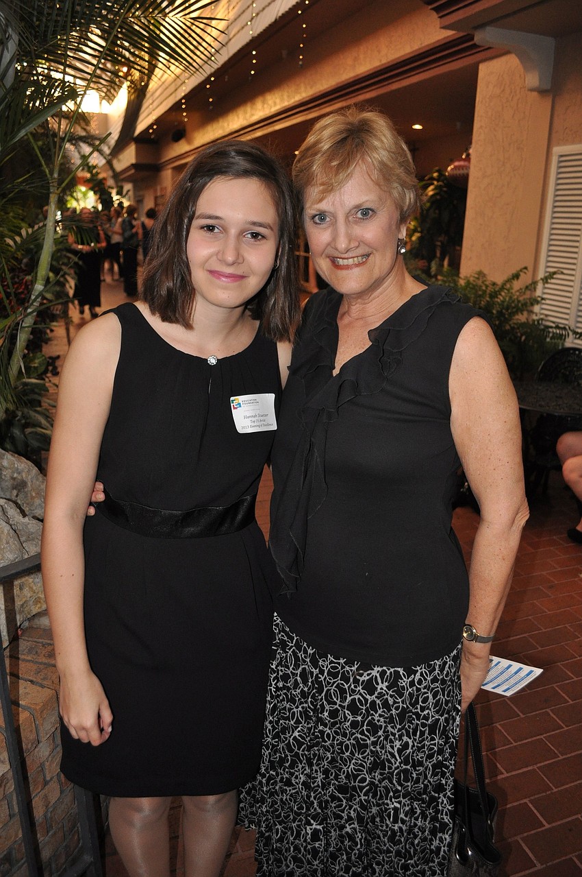 Hannah Stuetzer and Joan Emrich