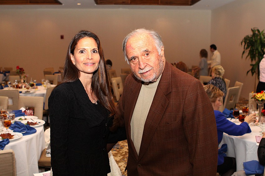 Marcia Jean Taub with her father Ron Taub