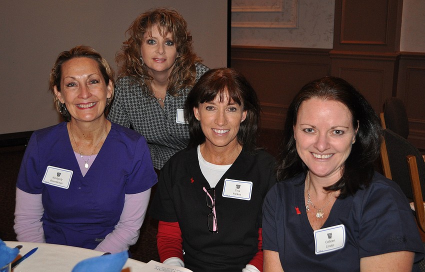 Kimberly Bourdeaux, Darlene Marks, Tina Parkes and Colleen Lindner