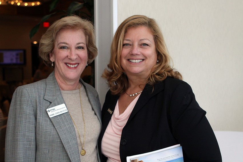 Anne Garlington and Sue Brennan