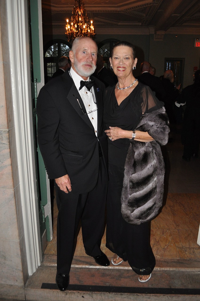 Chairman of the Board Bill Johnston with his wife, Betsy Johnston