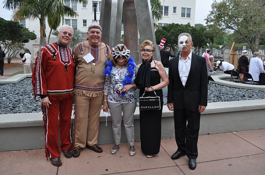 Tom McGuire, David Ellwanger, Barbara Bailey, Chris Lusk and Richard Bailey