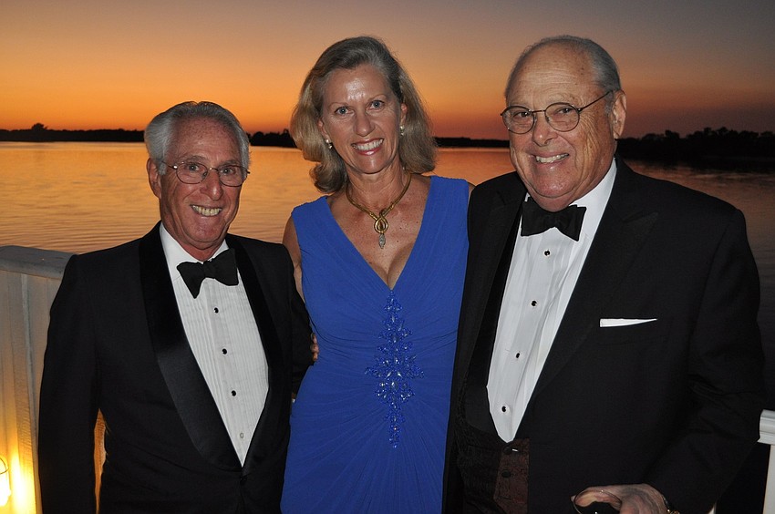 Bob and Annie Nathan with Dick Matson