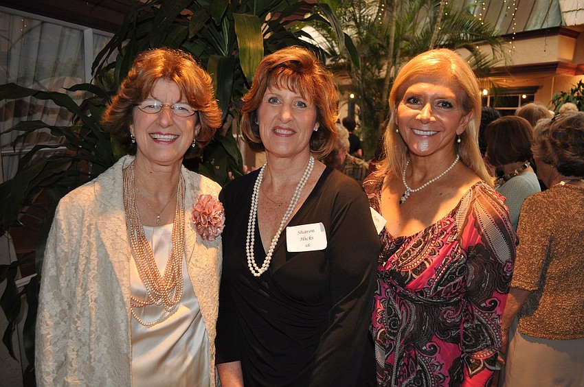 Caroline Ryan, Sharon Hicks and Patti Gerould