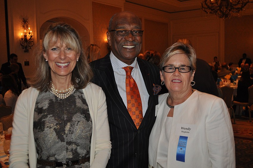Patricia Courtois, Hank Battie and Wendy Hopkins