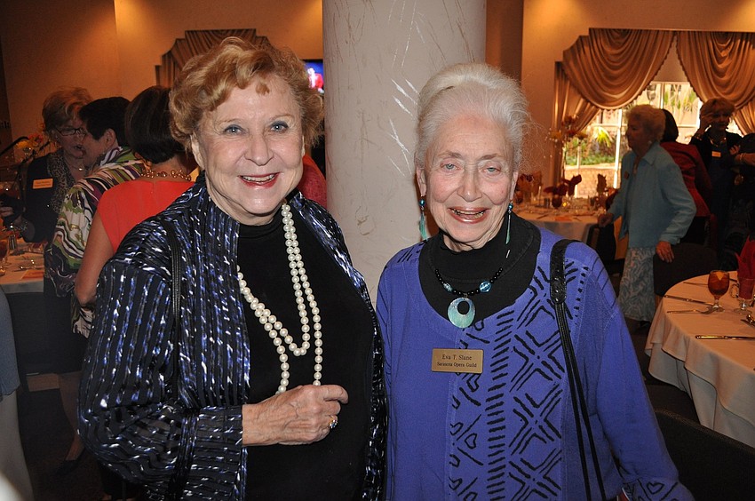 Nancy Lee and Eva T. Slane
