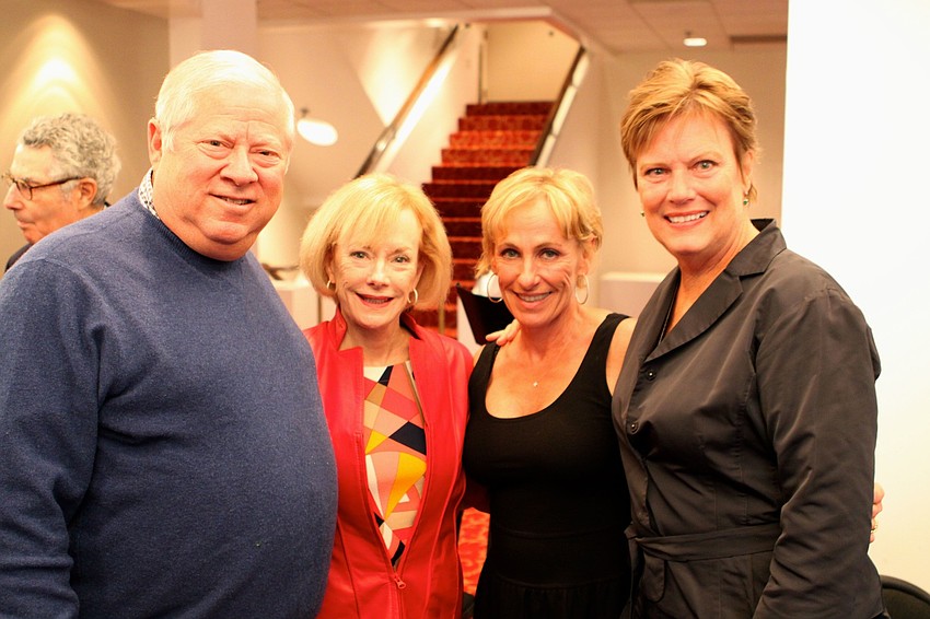 Lee and Kathie Pokoik with Cathy Kobren and Chris Rosenblum