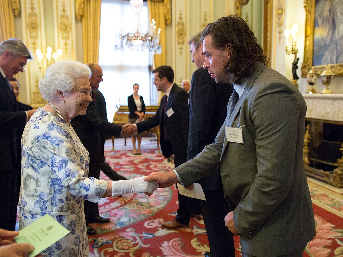 Englishman Ross Linnett recently received royal congratulations from Queen Elizabeth for his Recite Me web technology. Courtesy.