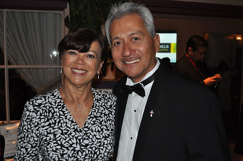 Vilma Salgado and Deacon Humberto Alvia