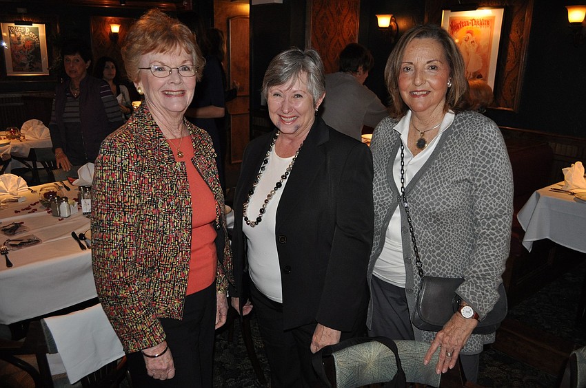 Carol Williams, Susan Newsome and Mindy Mast