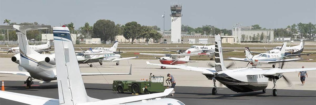 Courtesy. Base Operations at Page Field in Fort Myers