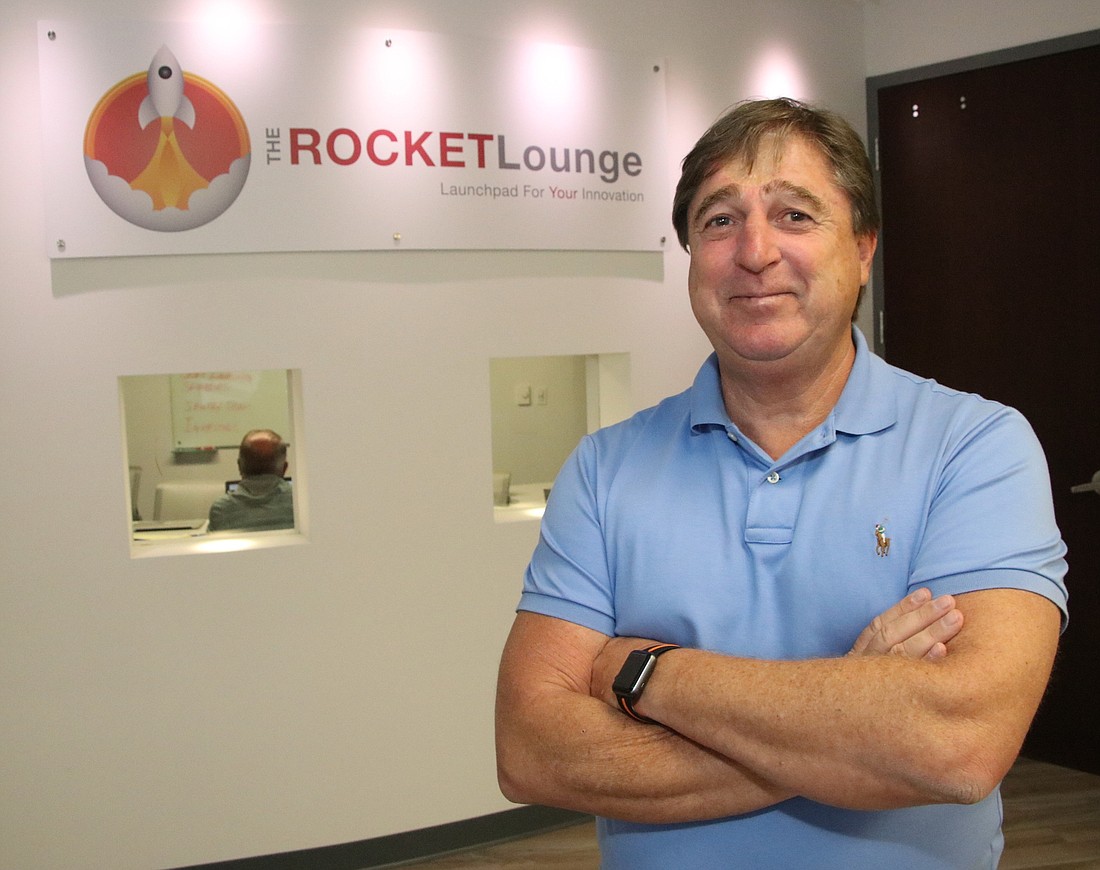 JimJett.com. Dieter Kondek helps lead the newly relocated Rocket Lounge Innovation Center in Naples.
