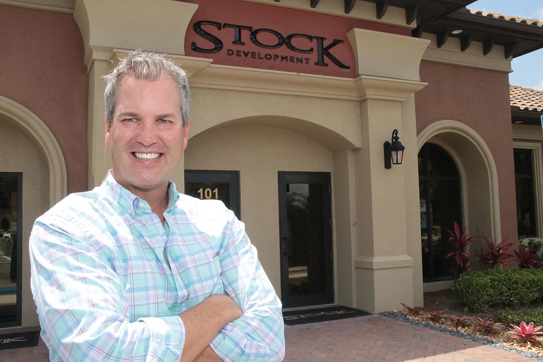 JIM JETT Brian Stock is CEO of Naples-based Stock Development. Though considered one of the region&#39;s top home builders, the company has been diversifying to mitigate risk.