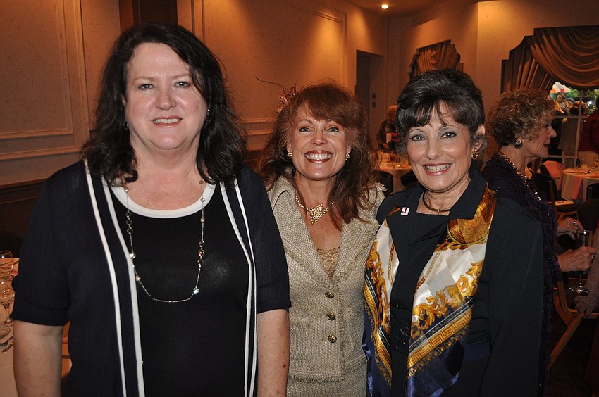 Elizabeth Battaglia, Melba Jimenez and Dorothy Stuart
