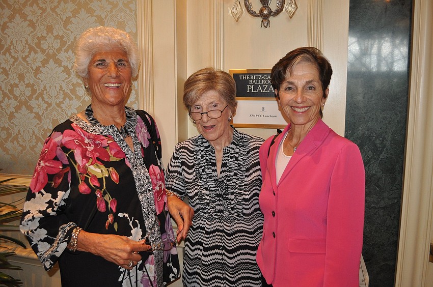 Dr. Barbara Hajjar with her mother, Alice Hajjar, and sister, Carol Keller