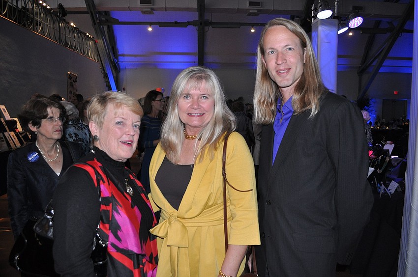 Carolyn Johnson, Andy Bennett and Frank Filipanits