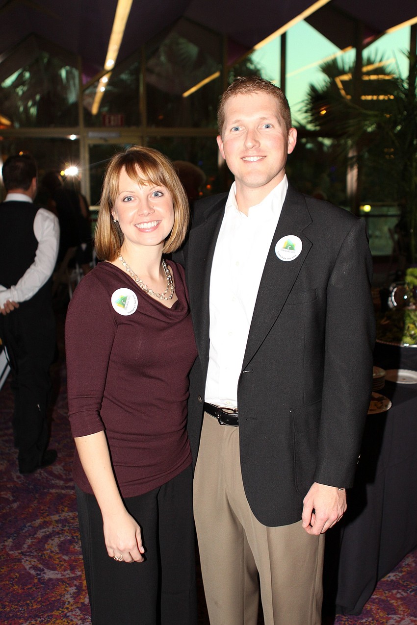 Meredith Woods and Justin Rees