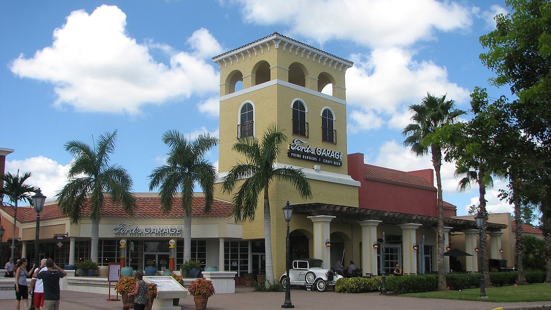 Miramar Outlets Mall in Estero is among the developments in the Gates Construction portfolio.