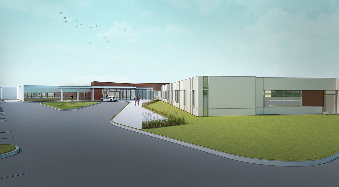 A rendering of the expanded Florida Hospital at Connerton&#39;s long-term acute care center. Courtesy photo.