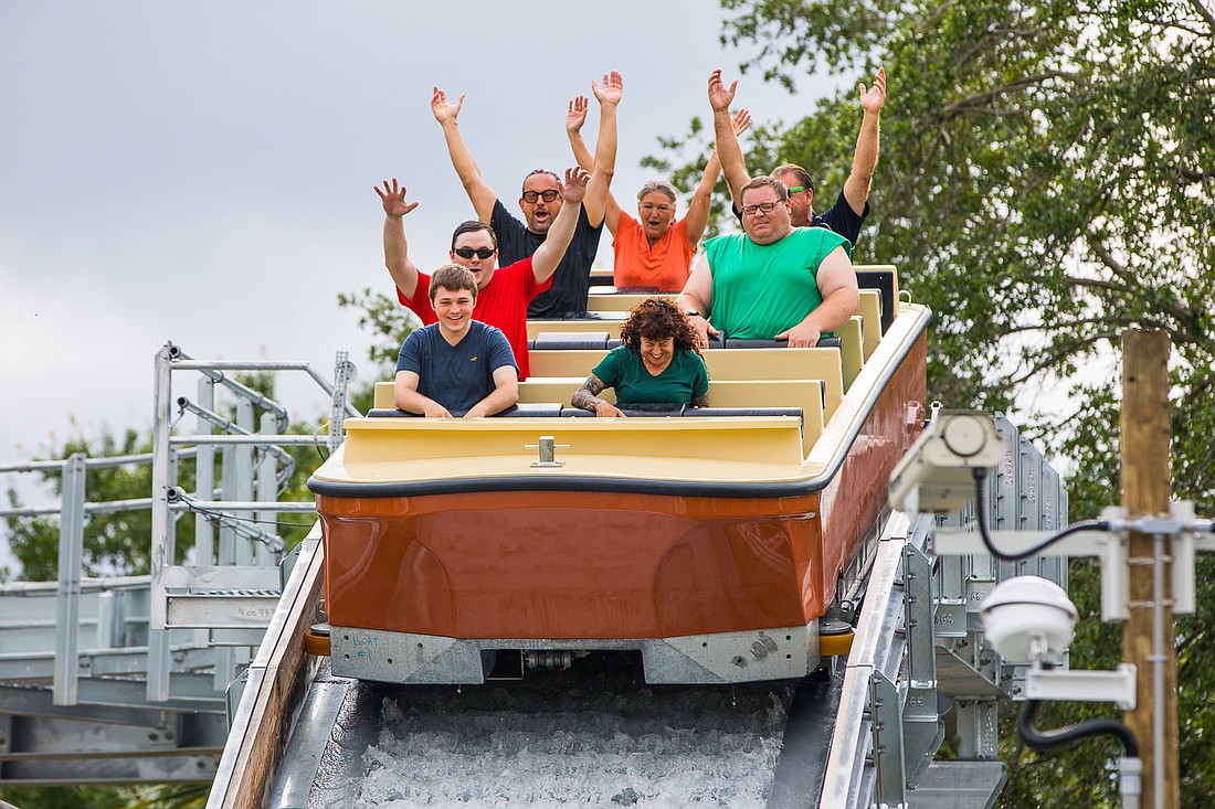 The new Roaring Springs ride at ZooTampa at Lowry Park opened on June 9. Courtesy photo.