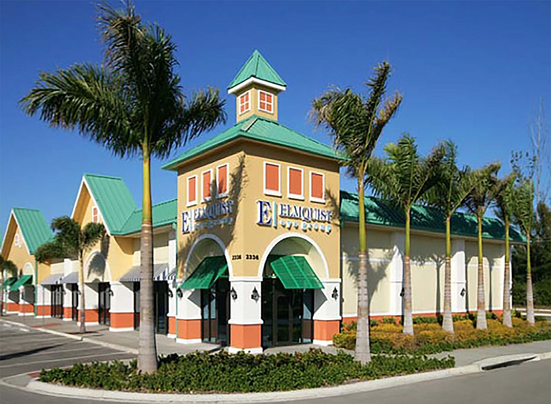 Elmquist Eye Care&#39;s Cape Coral office was built by Stevens Construction, the contractor for its planned new Fort Myers location.