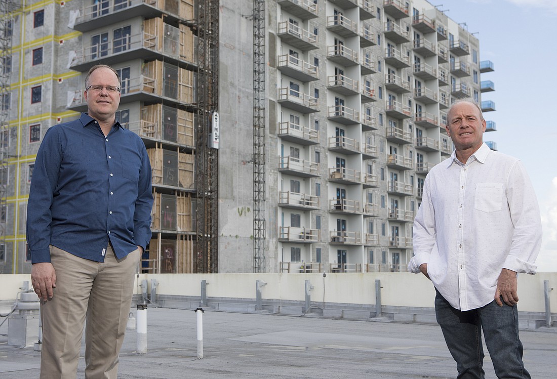 MARK WEMPLE Mercury Advisors co-founders Frank Bombeeck and Ken Stoltenberg began investing in land in Tampa&#39;s Channel District long before it became a favored spot for redevelopment.