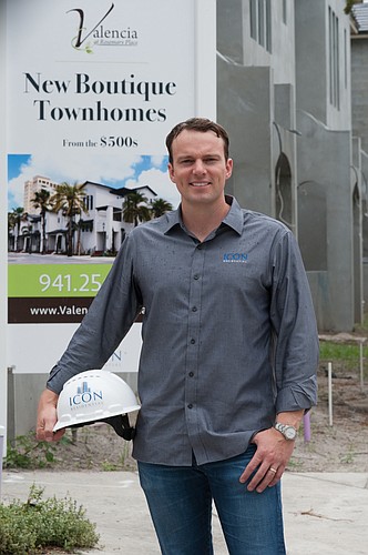 LORI SAX â€” Mike Bednarski created Icon Residential in 2014 to develop townhomes in select markets