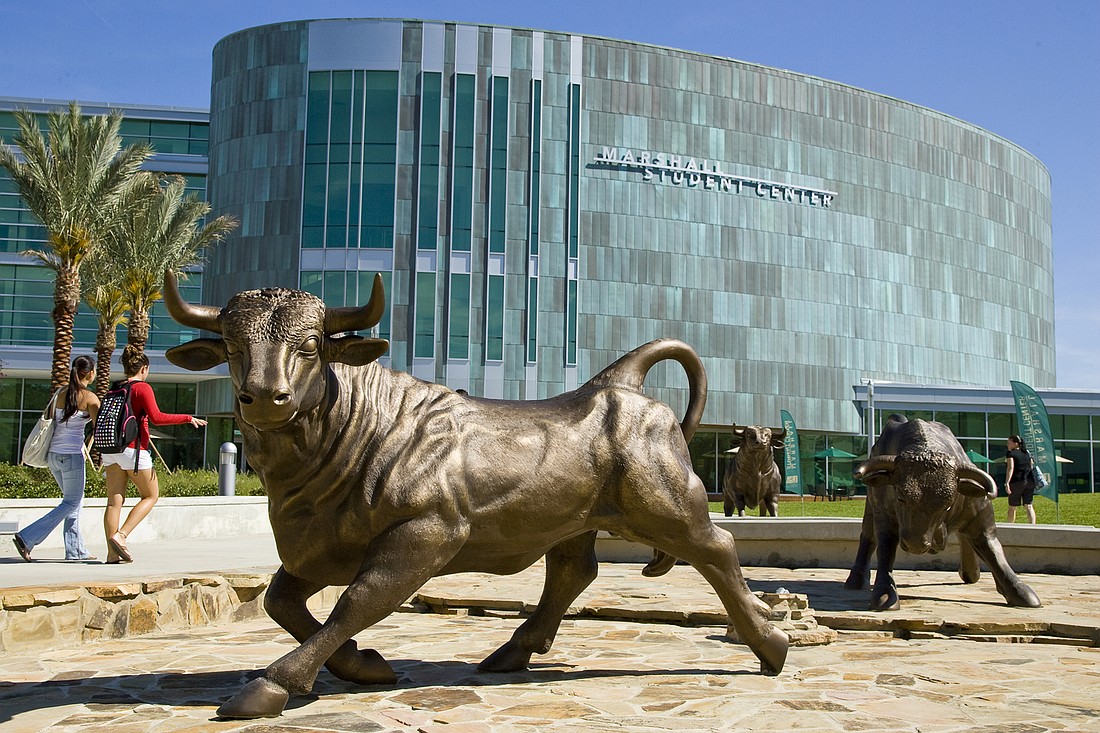 The Tampa campus of the University of South Florida. Courtesy photo.