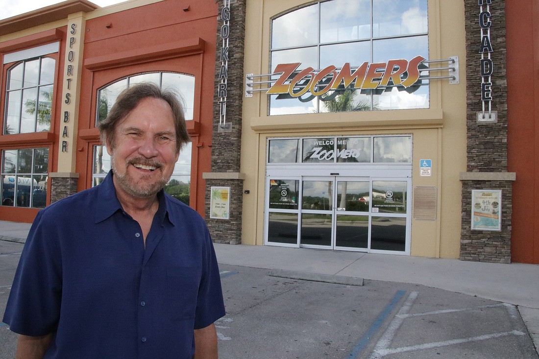 Mike Barnes purchased the unfinished and long-dormant Zoomers Amusement Park in Fort Myers for $1.4 million at action in 2011 and invested another $5 million to complete it. Jim Jett Photo