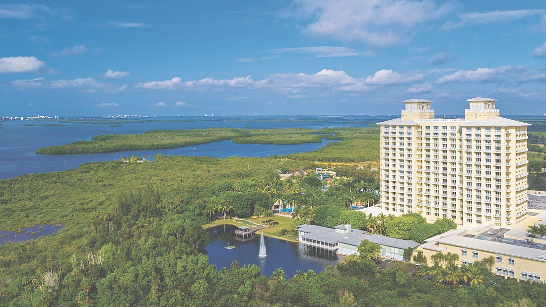 COURTESY PHOTO â€” At $220 million, the sale of the Hyatt Regency Coconut Point ranks as the largest along the Gulf Coast so far this year.