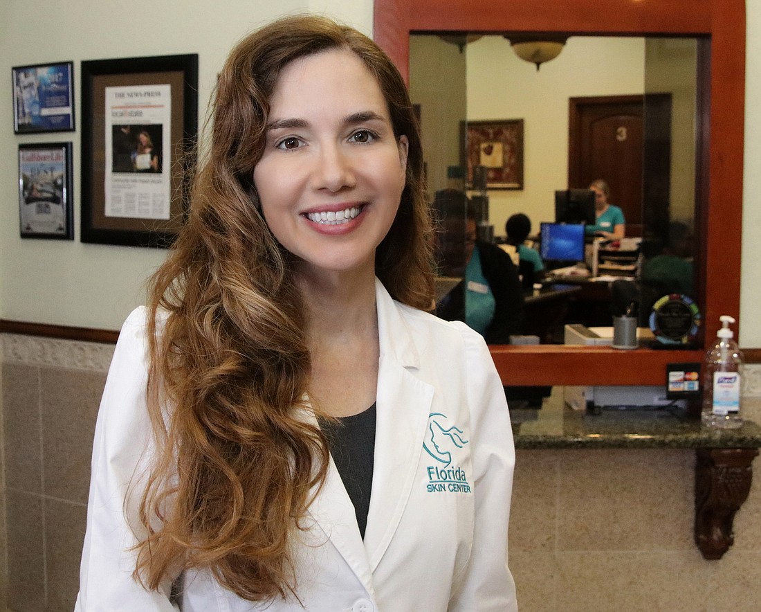 Dr. Anais Badia founded Florida Skin Center in 2001 as a one-woman operation. The practice now employs 40 in four offices in Lee and Charlotte counties. Photo by Jim Jett