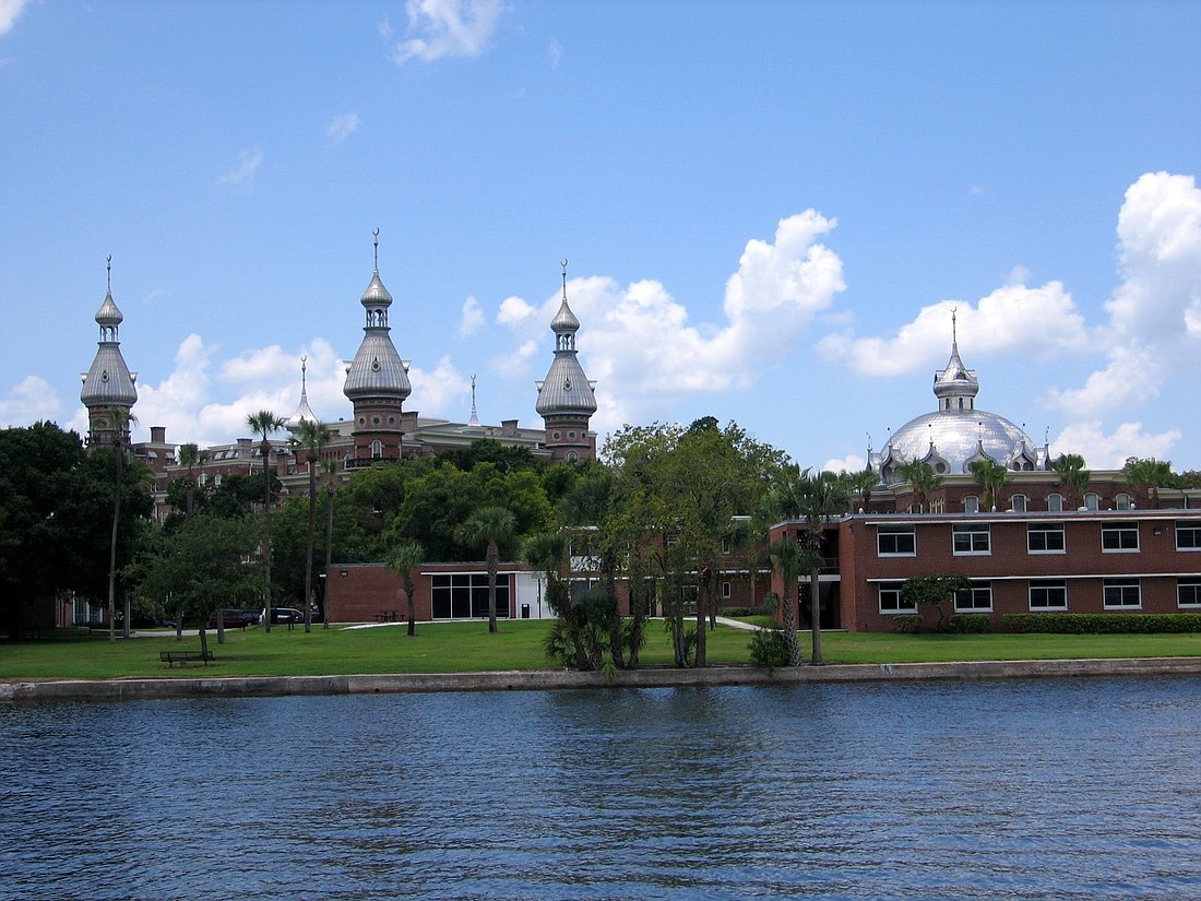 The University of Tampa campus. Photo courtesy of Wikimedia Commons/Dottie Riley.