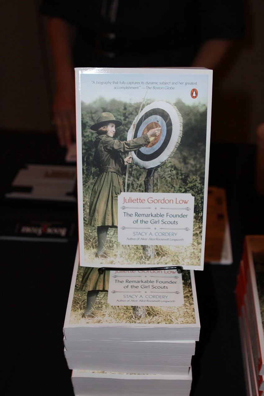 Stacy Cordrey's book,  Juliette Gordon Low: The Remarkable Founder of the Girl Scouts,