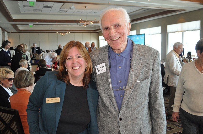 Monica Caldwell and Dr. Arthur Ancowitz