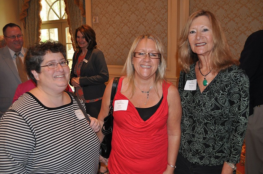 Heidi Cook, Joy Freeman and Marcia Morris