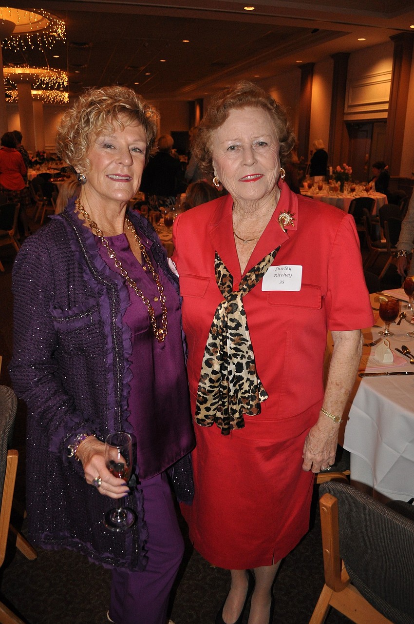 Karen Flanigan and Shirley Ritchey