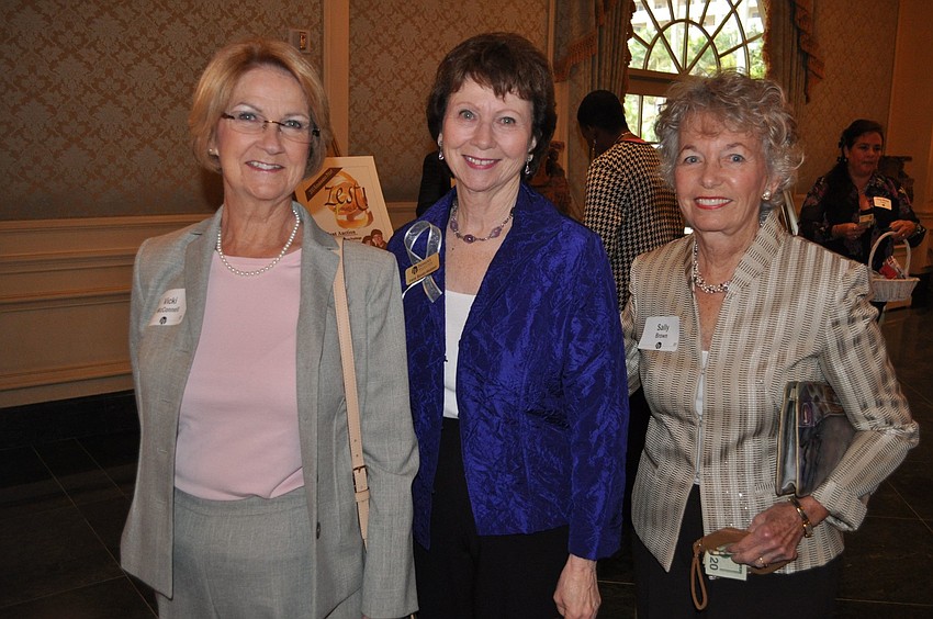 Vicki McConnell, Irene Bandy-Hedden and Sally Brown