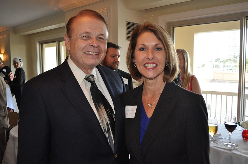 Dr. Larry Thompson and Kaye McHan