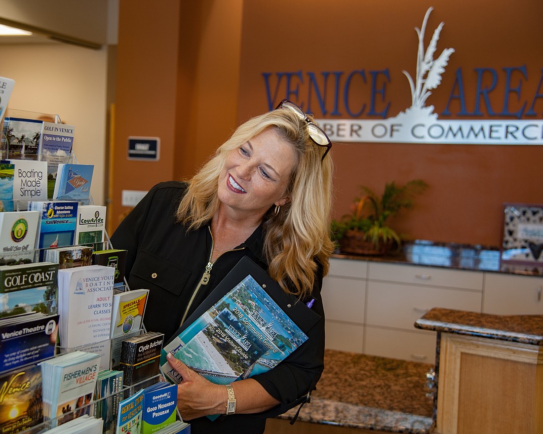 Lori Sax. Kathy Lehner in March was named president and CEO of the Venice Area Chamber of Commerce.