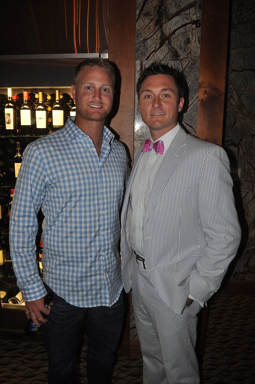 Alex Cobb and Brandon Daniels