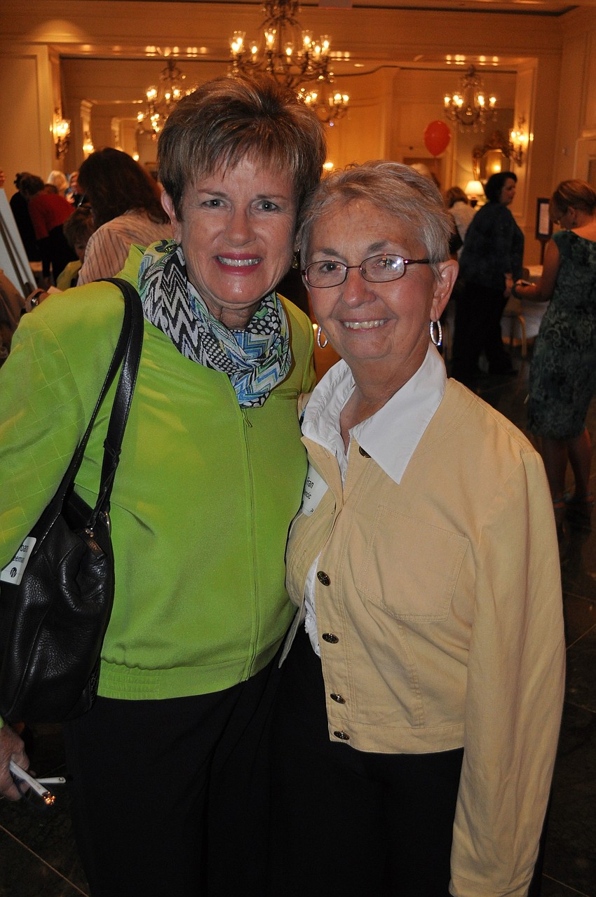 Barbara Freeman and Fran Valencic