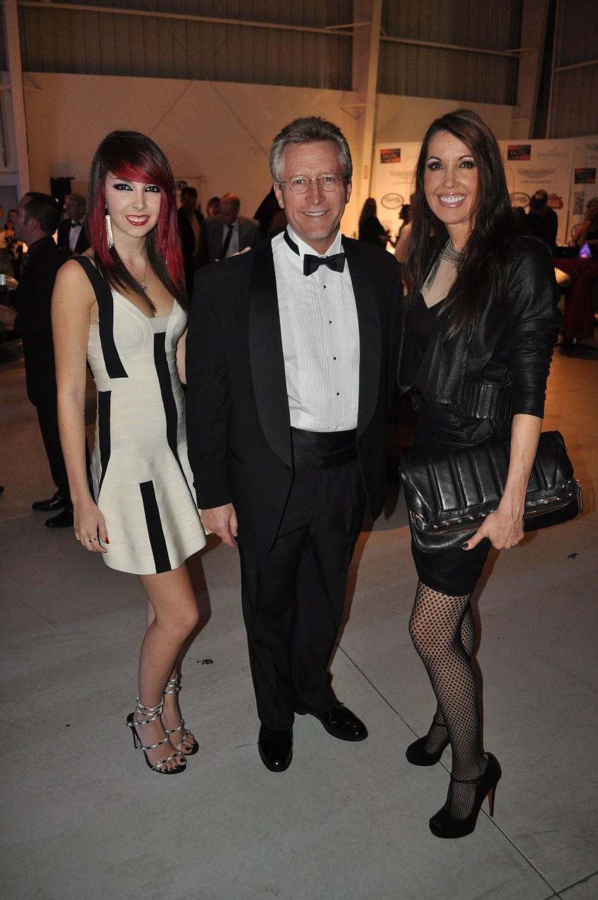 Sydney Johnson, Rick Stanley and Jill Morris