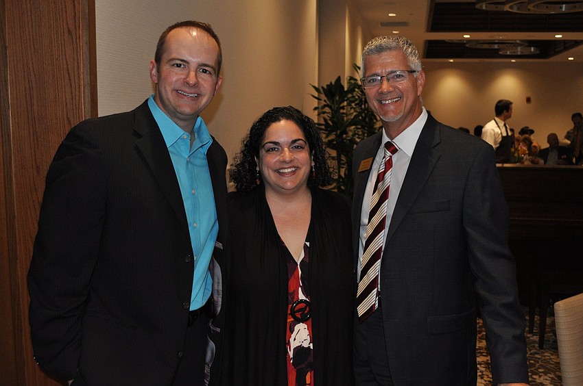 Corey Lilburn, Jennifer Simms and Ken Tarasi