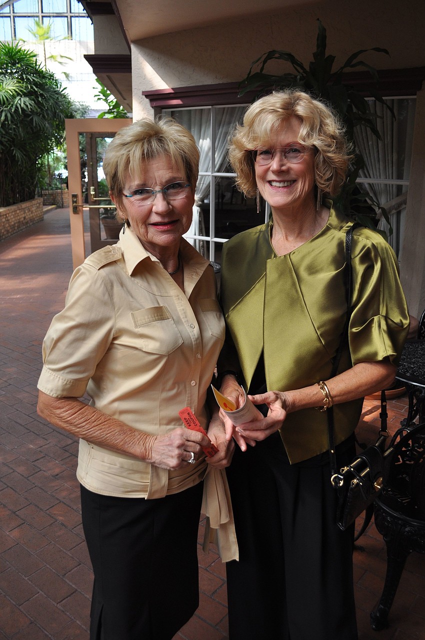 Betty Modaff and Pat Kelly